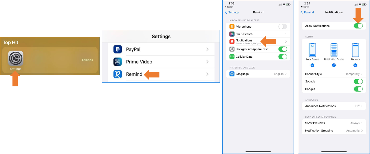 Why am I not receiving Remind app notifications? Help Center